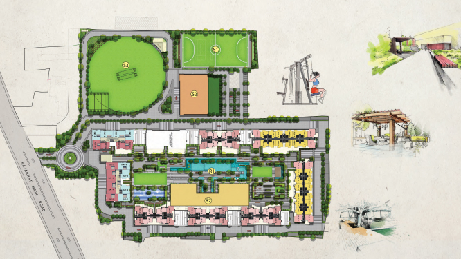 Aakriti Emerald Master Plan
